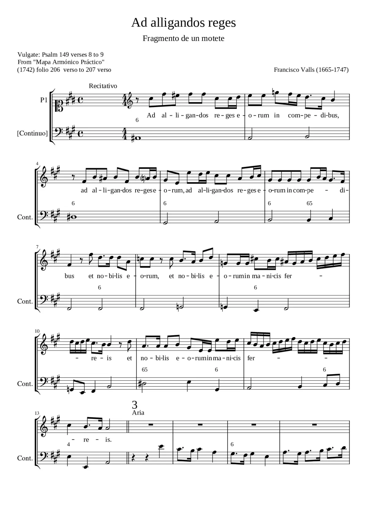 Ad alligandos reges - Page 1