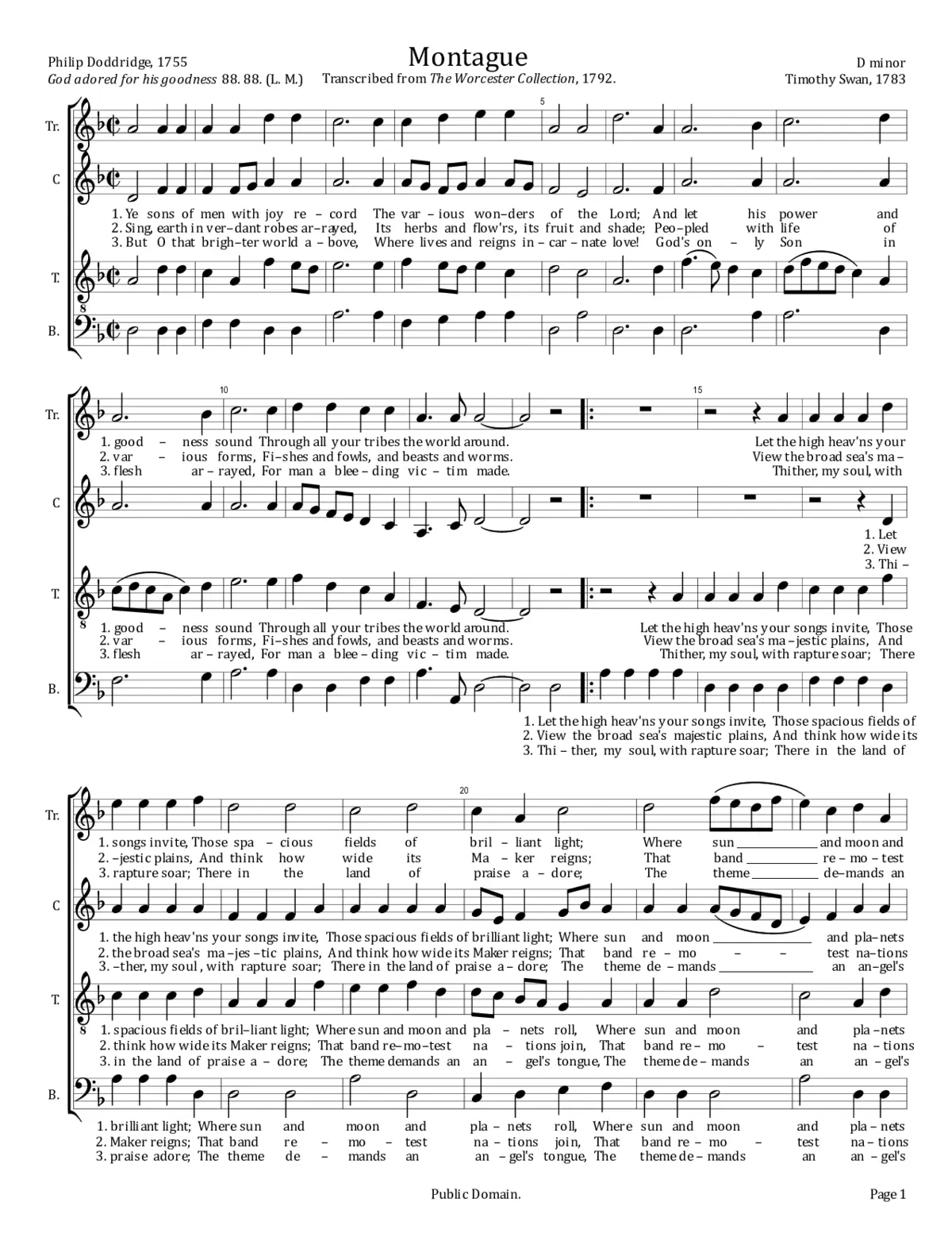 Montague - Page 1