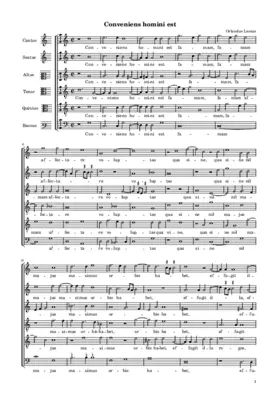 Conveniens homini est