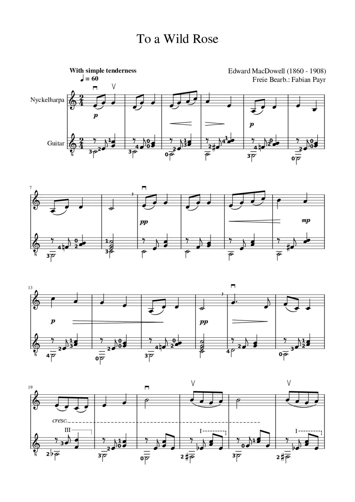 to a wild rose - Page 1