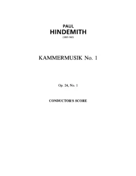 Kammermusik No.1