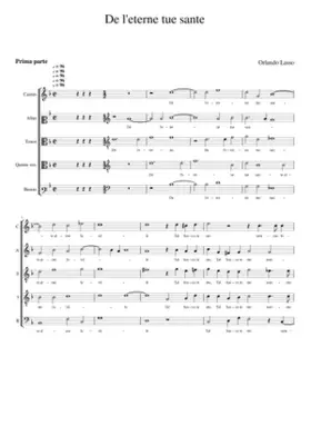 De l'eterne tue sante