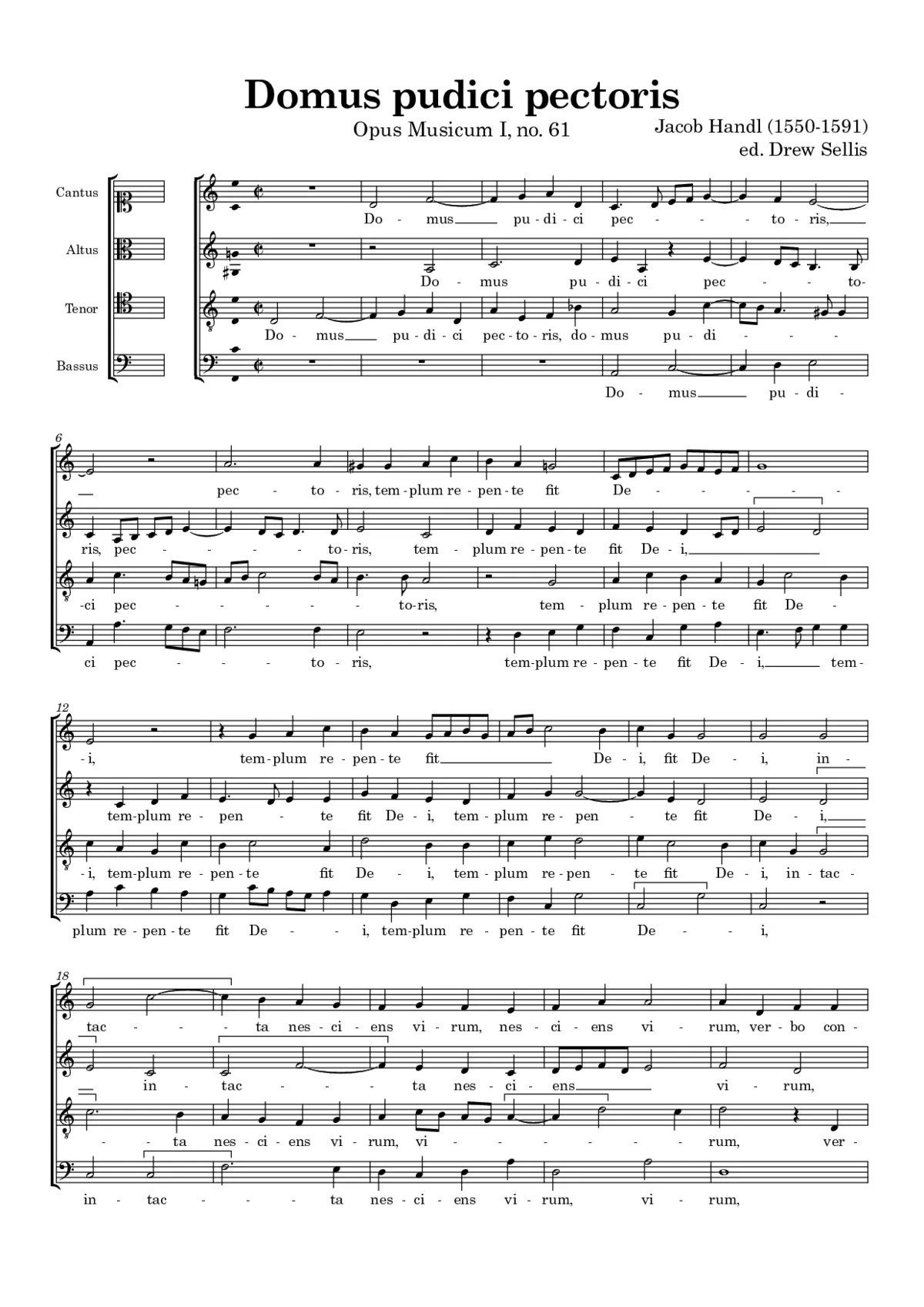 Domus pudici pectoris - Page 1