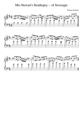 Mrs Stewart's Strathspey -- of Inverugie