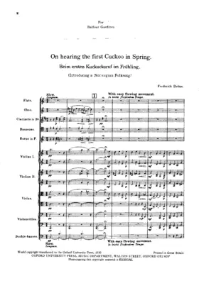 2 Pieces for Small Orchestra