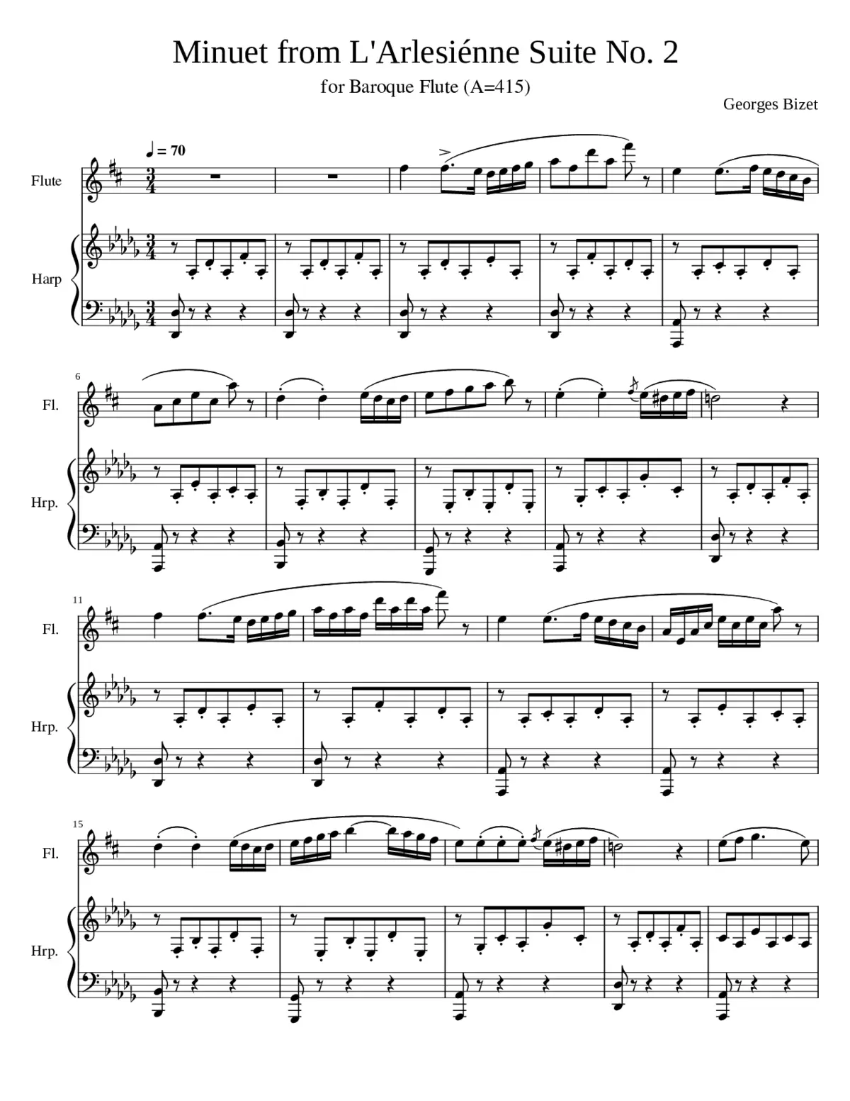 L'Arlésienne - Page 1