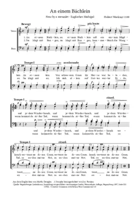 An einem Bächlein