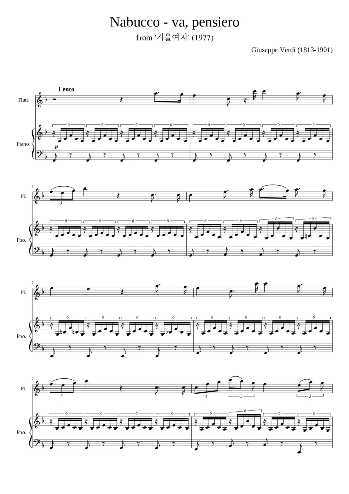 Verdi - Nabucco - Page 1
