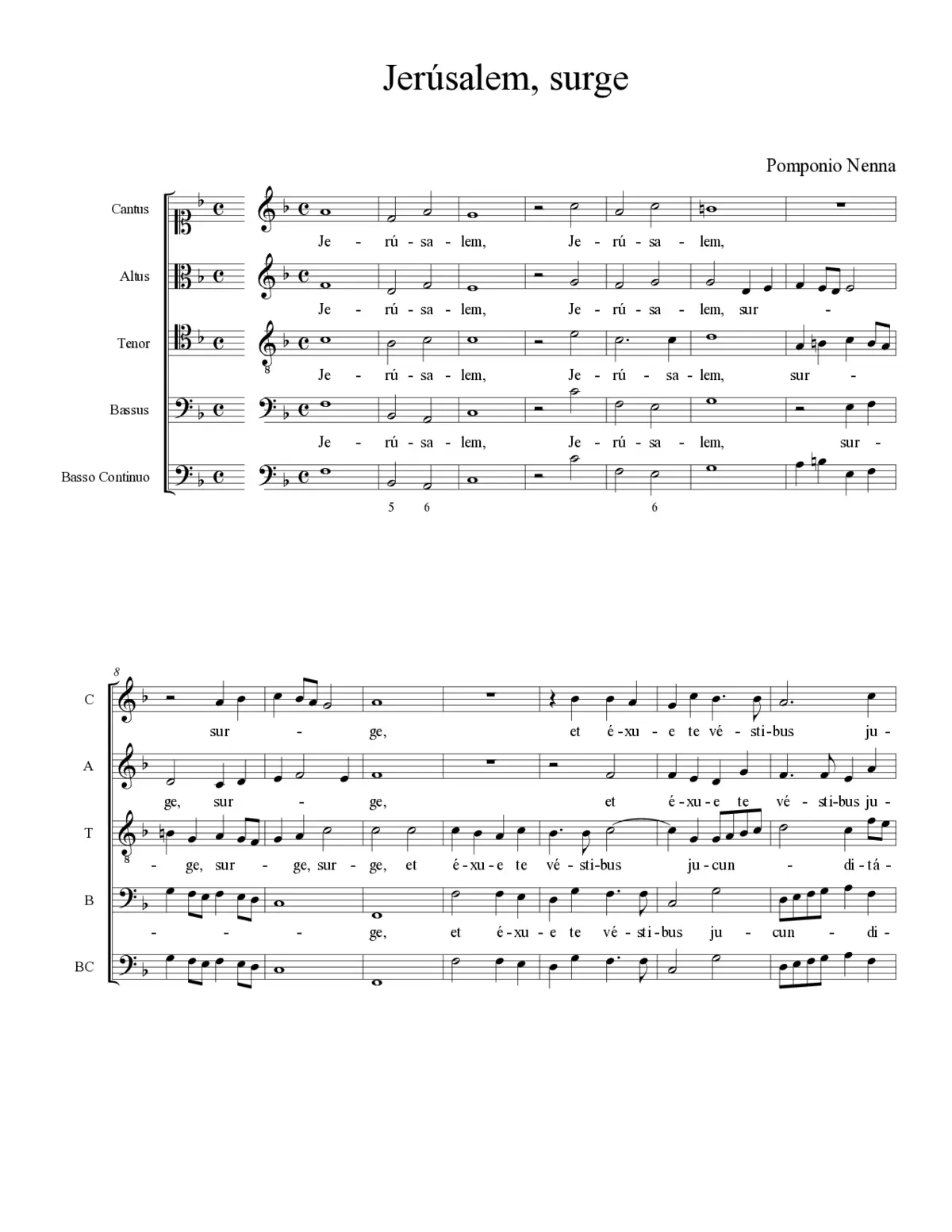 Jerúsalem, surge - Page 1