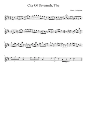 The City Of Savannah