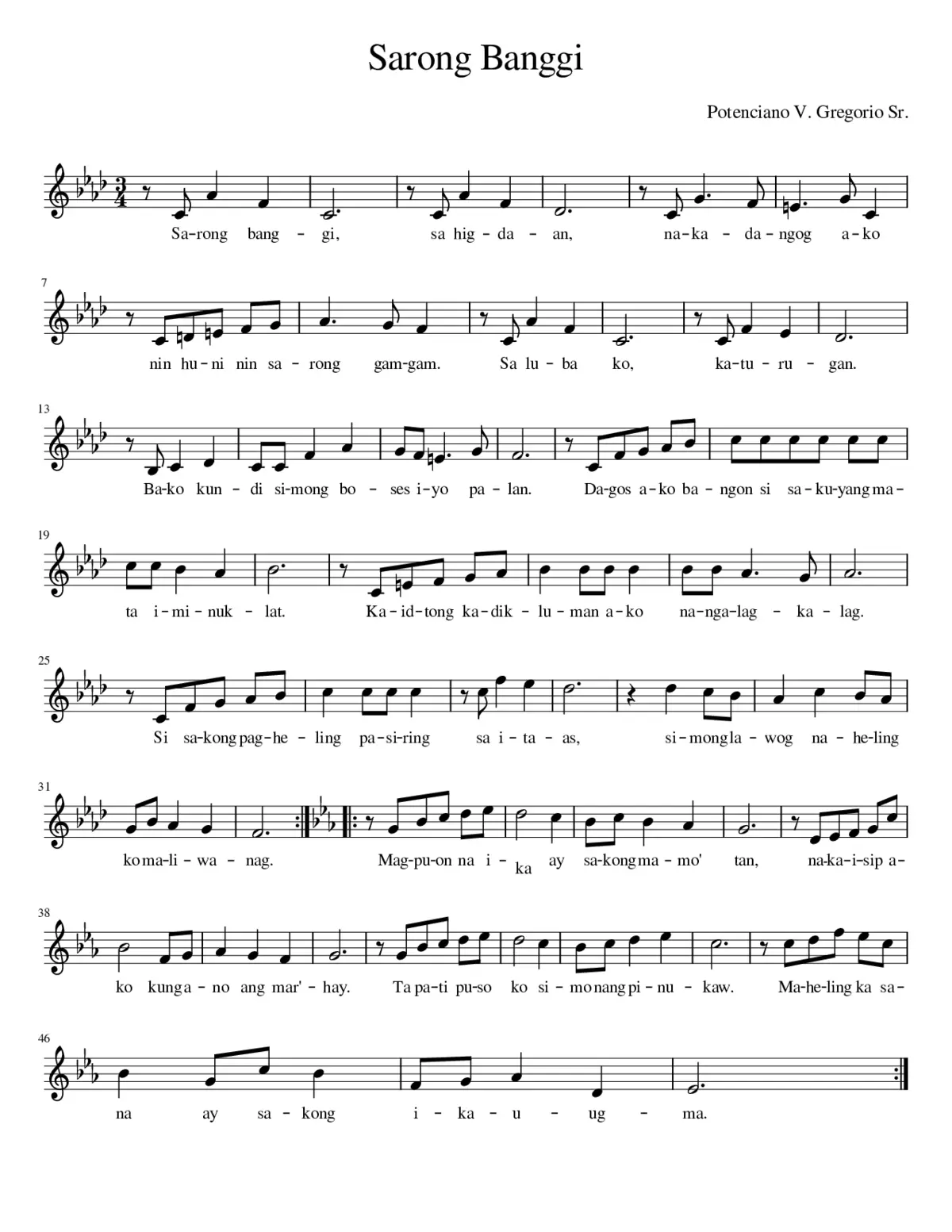 Sarong Banggi - Page 1