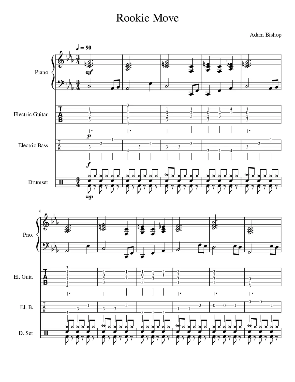 Rookie Move - Page 1