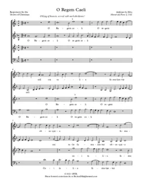 O Regem caeli