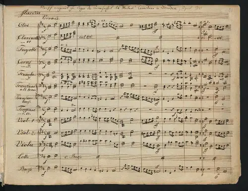 Marsch für Orchester - Page 1