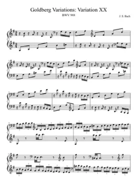 Goldberg-Variationen BWV 988