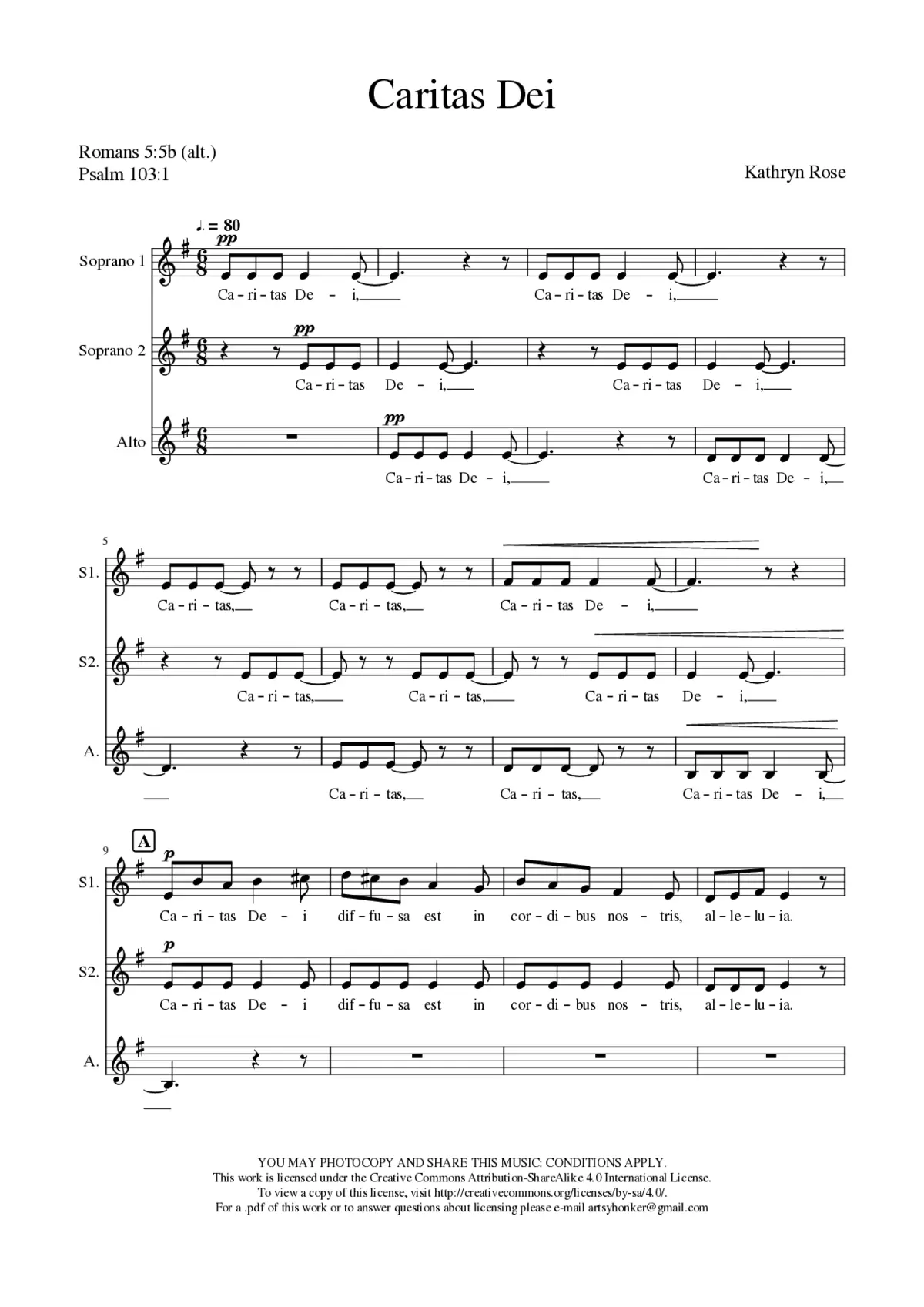 Caritas Dei - Page 1