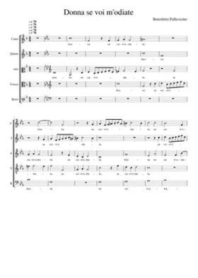 Donna se voi m'odiate