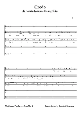 Credo de Sancto Iohanne Evangelista