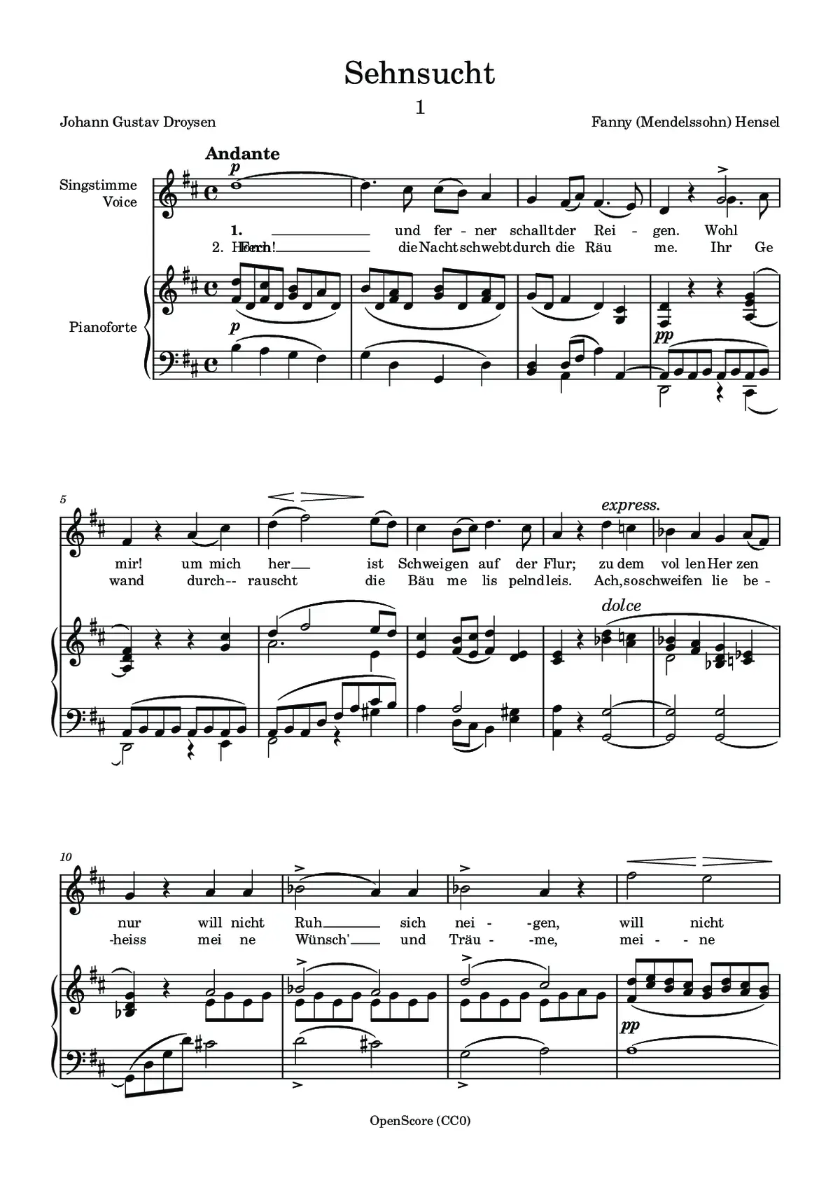 Sehnsucht - Page 1
