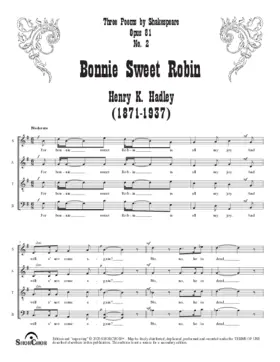 Bonnie Sweet Robin