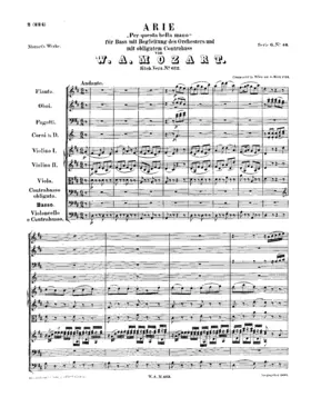 Per questa bella mano