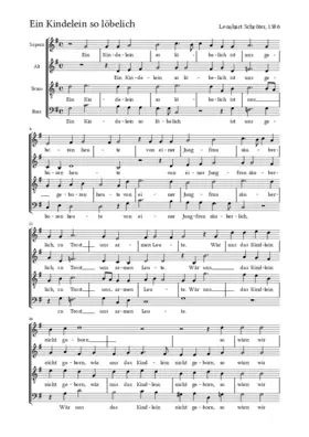 Ein Kindelein so löbelich