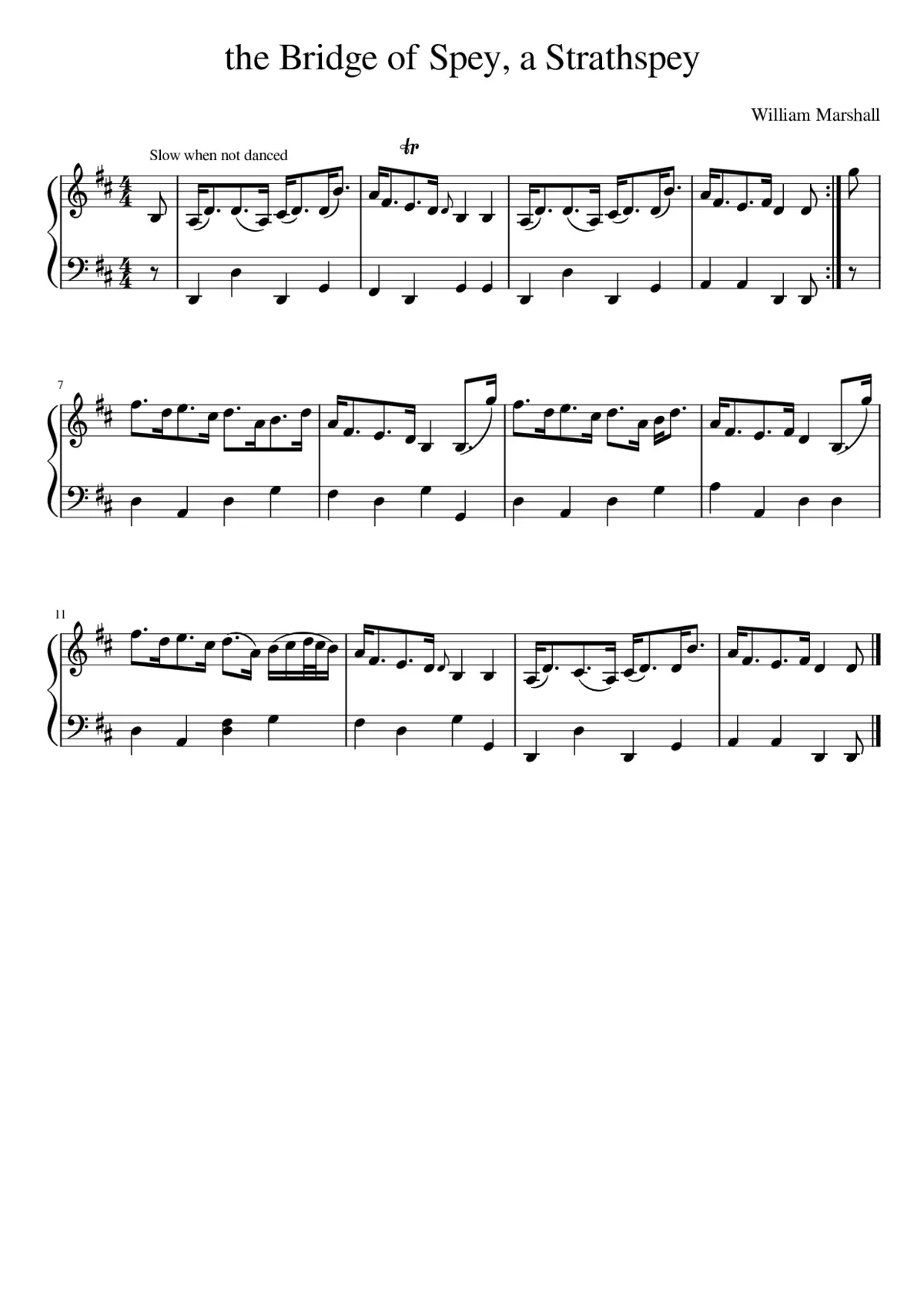 the Bridge of Spey a Strathspey - Page 1