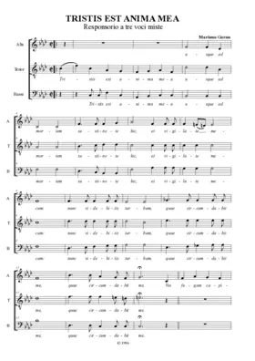 Tristis est anima mea II