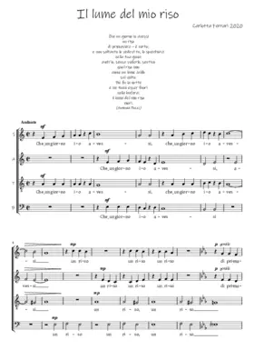 Il lume del mio riso