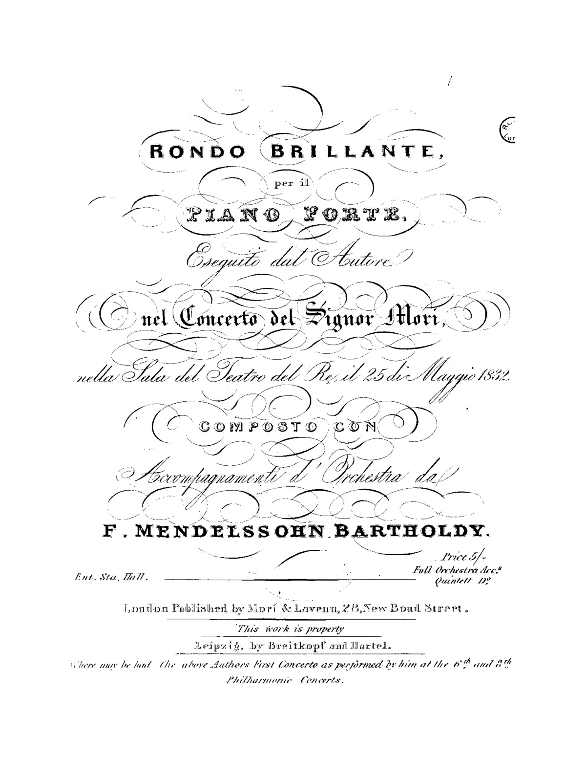 Capriccio brillant - Page 1