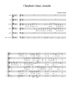 Chiudesti i lumi, Armida