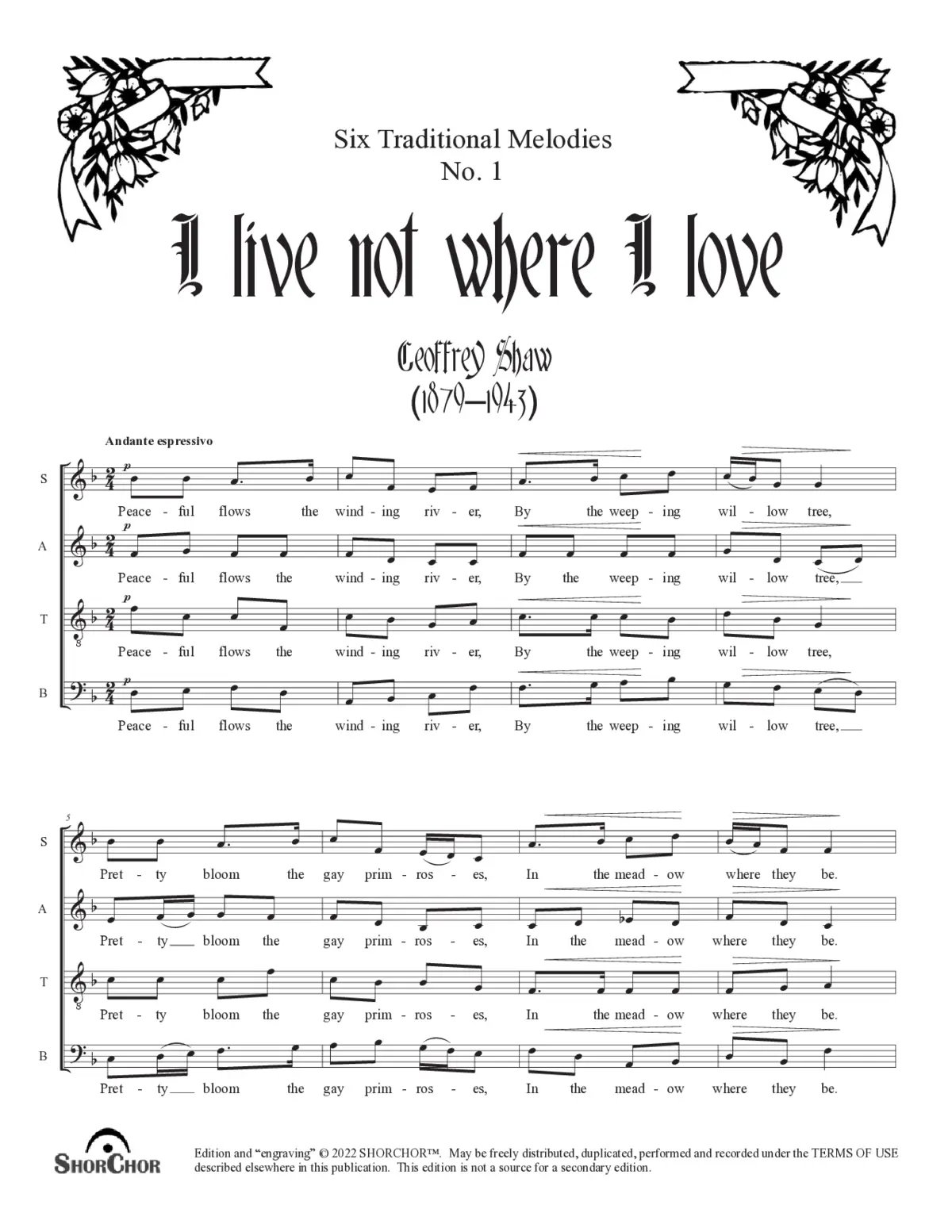 I live not where I love - Page 1