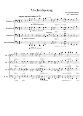 Abschiedsgesang WoO 102