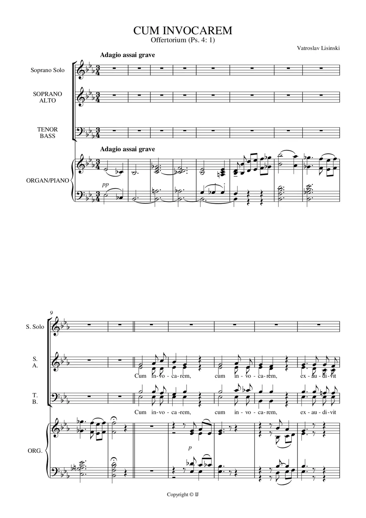 Cum invocarem - Page 1