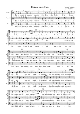 Tan-ta-ra cries Mars
