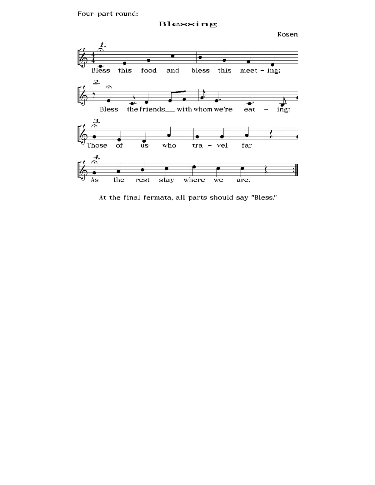 Blessing - Page 1