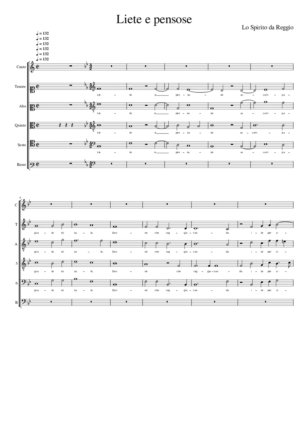 Liete e pensose - Page 1
