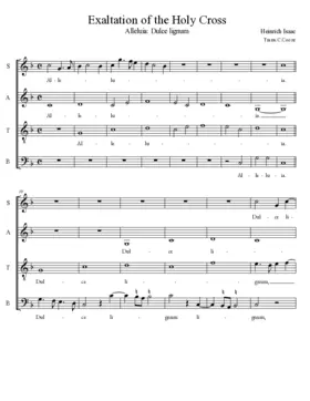 Alleluia: Dulce lignum (Book 2)