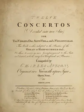 12 Concertos, Op.9