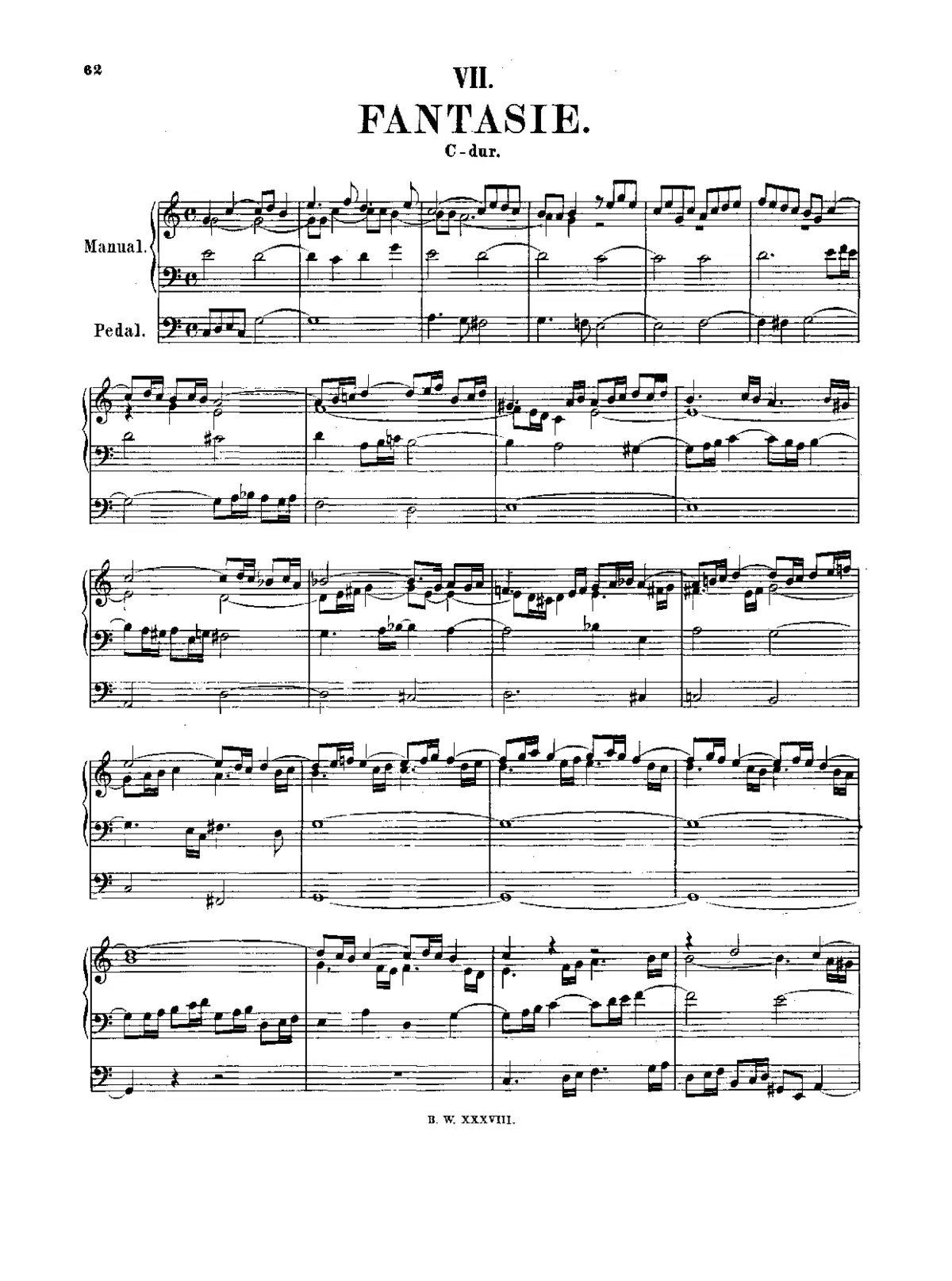 Fantasia in C major - Page 1