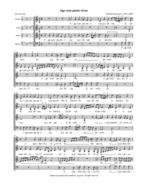 Ego sum panis vivus a 4