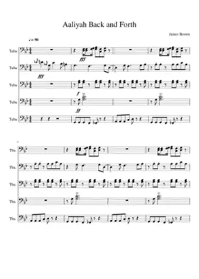 Aaliyah Back and Forth Tuba Fanfare