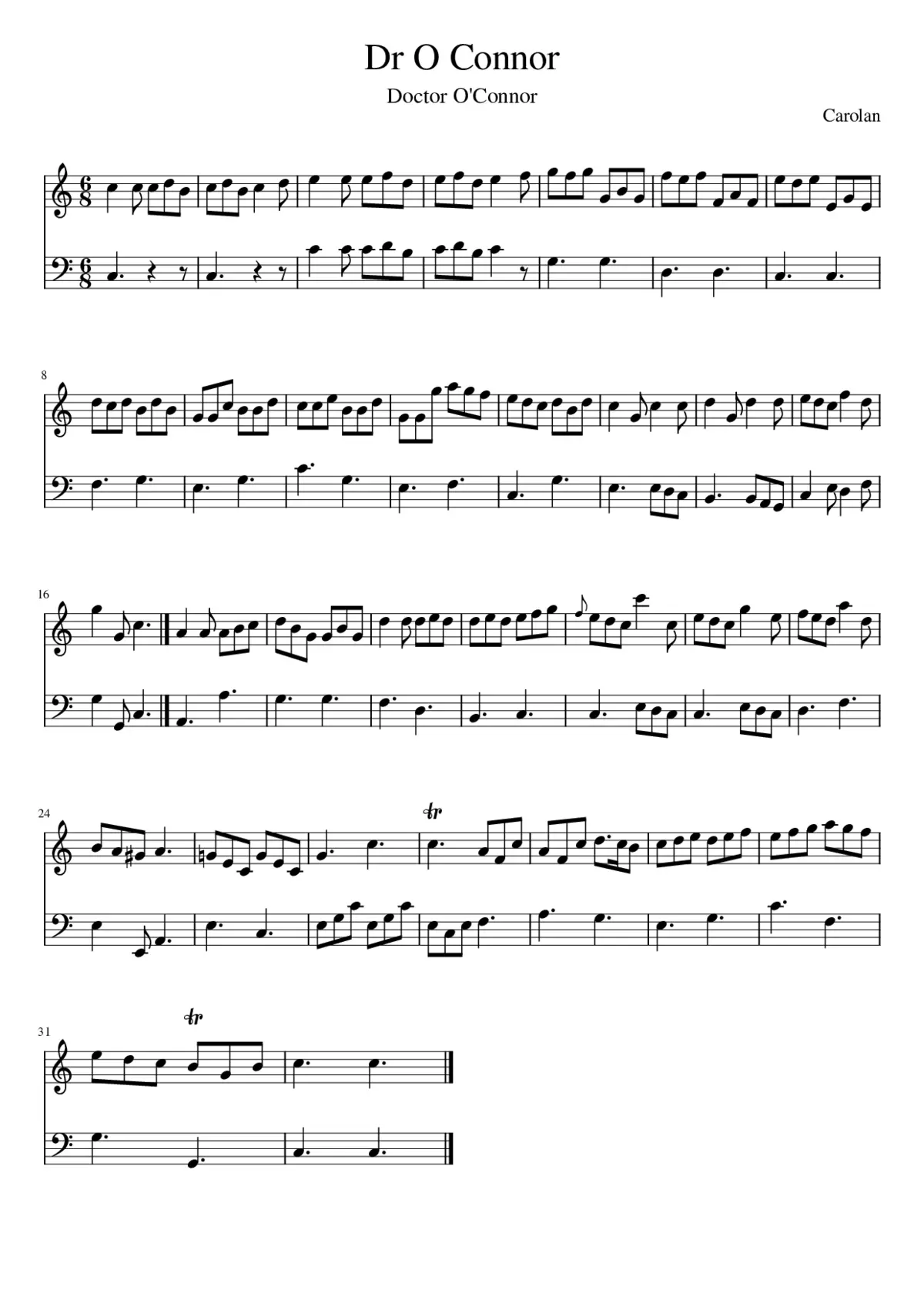 Dr O Connor - Page 1