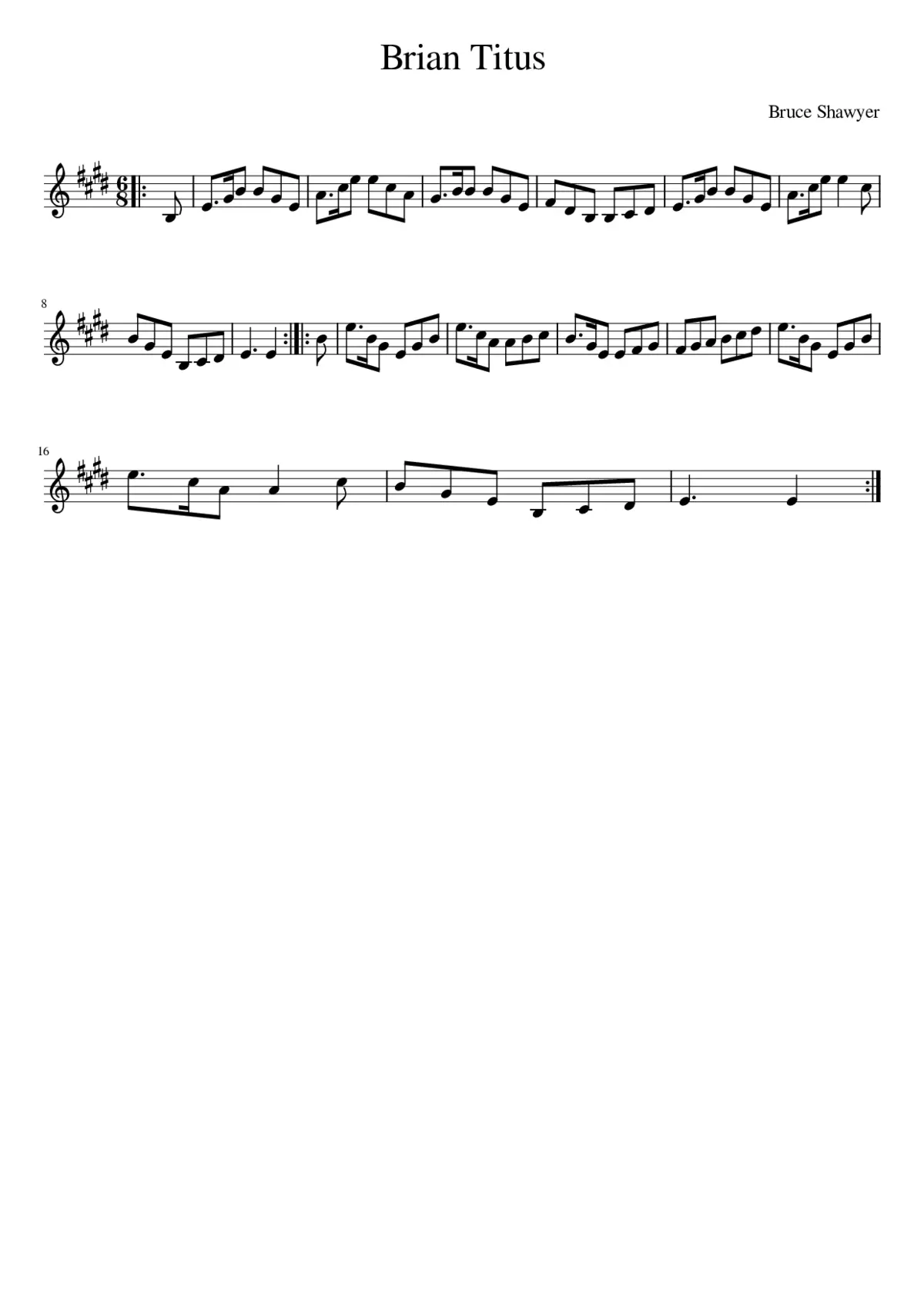 Brian Titus - Page 1