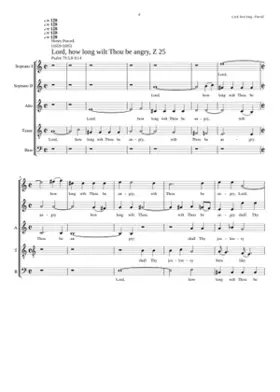 Lord how long wilt thou be angry