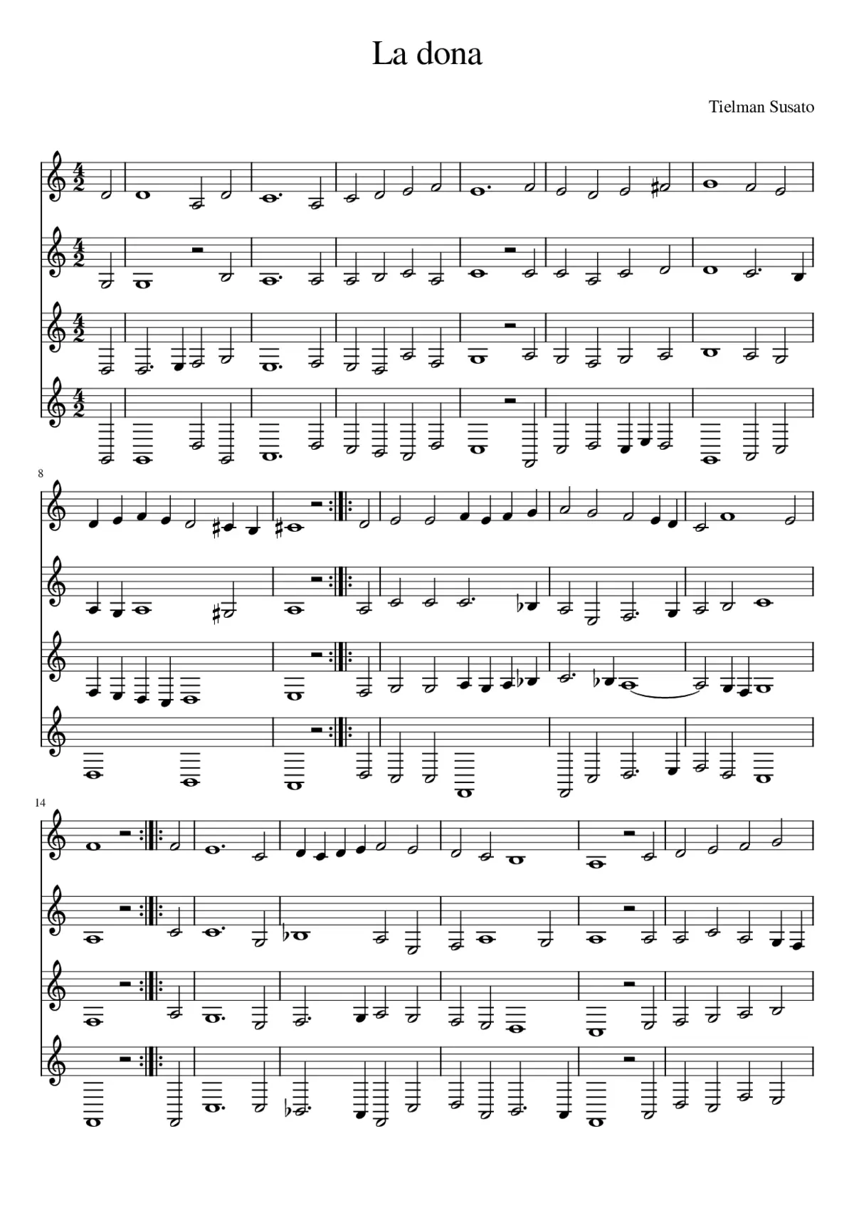 La dona - Page 1
