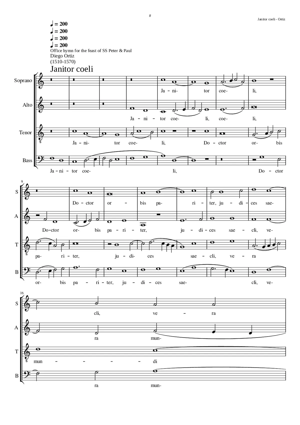 Janitor coeli - Page 1