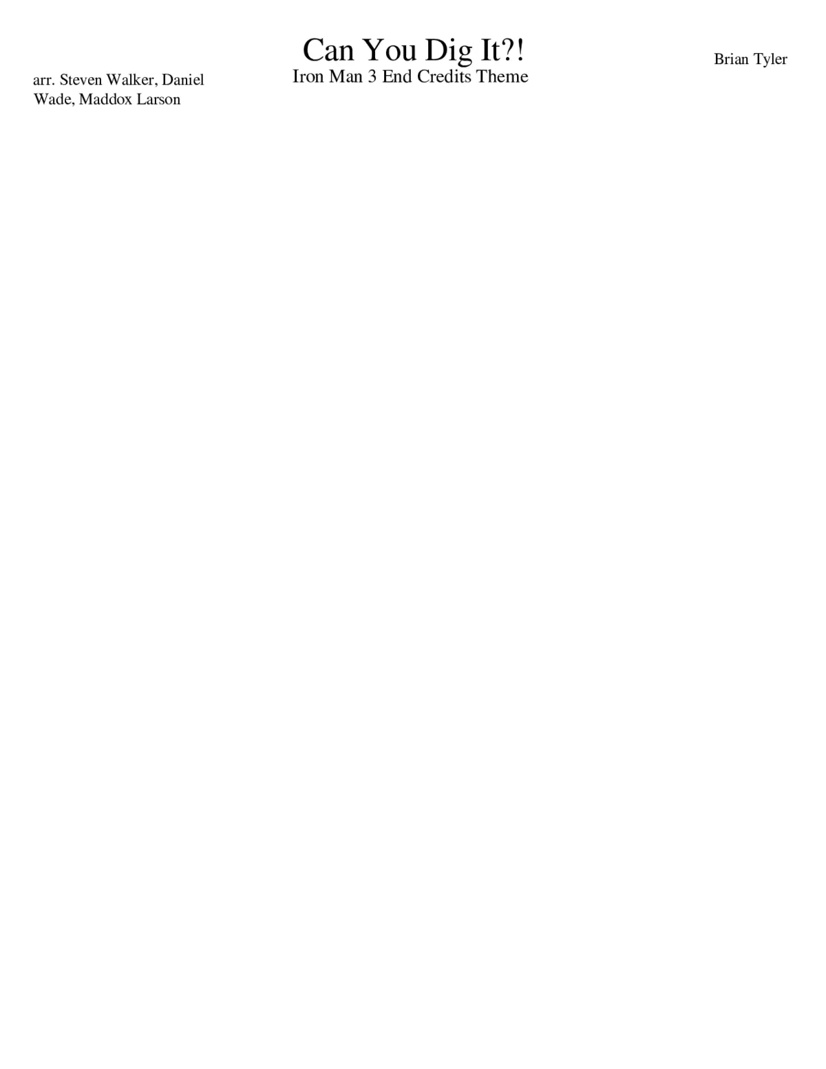 can you dig it? - Page 1