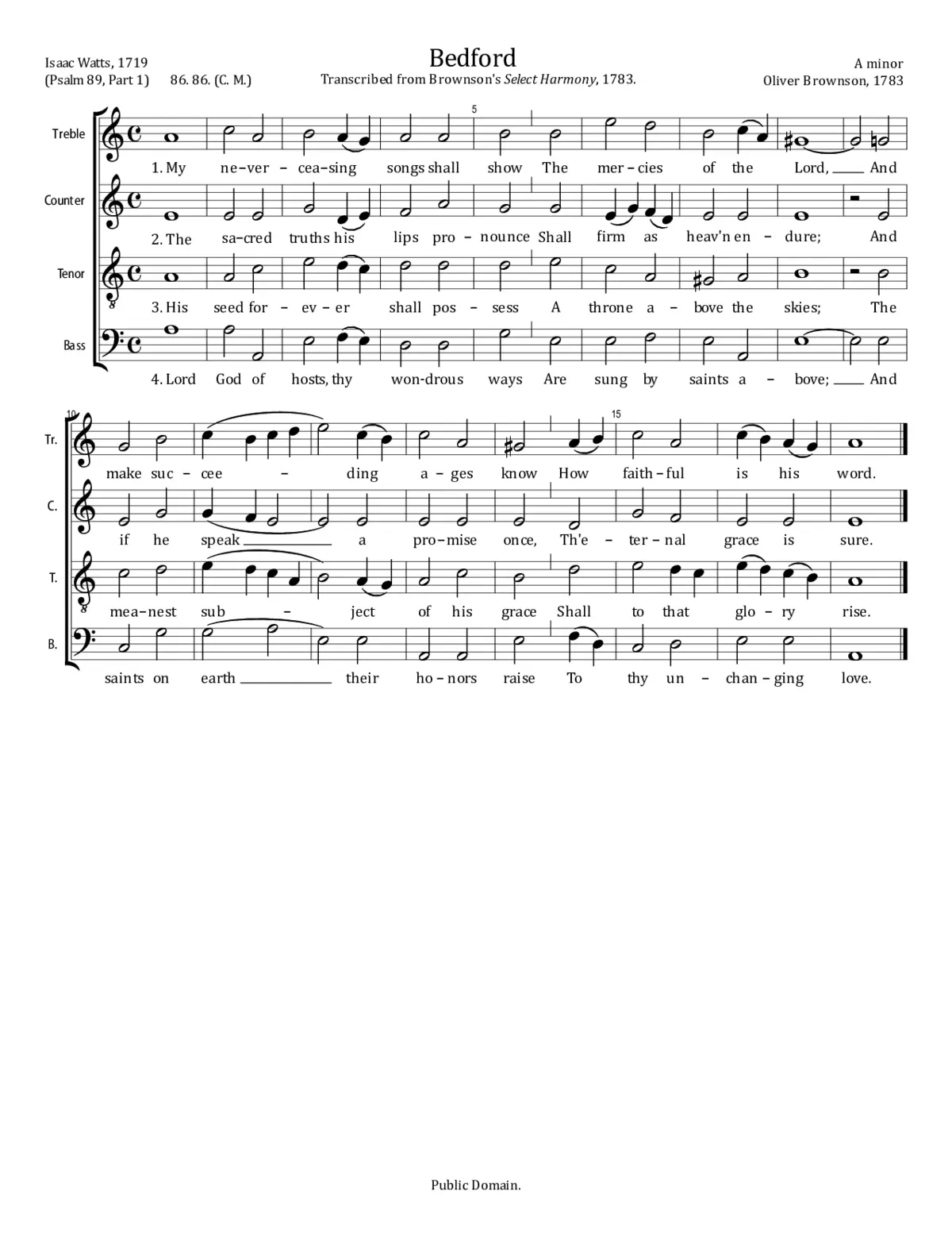 Bedford - Page 1