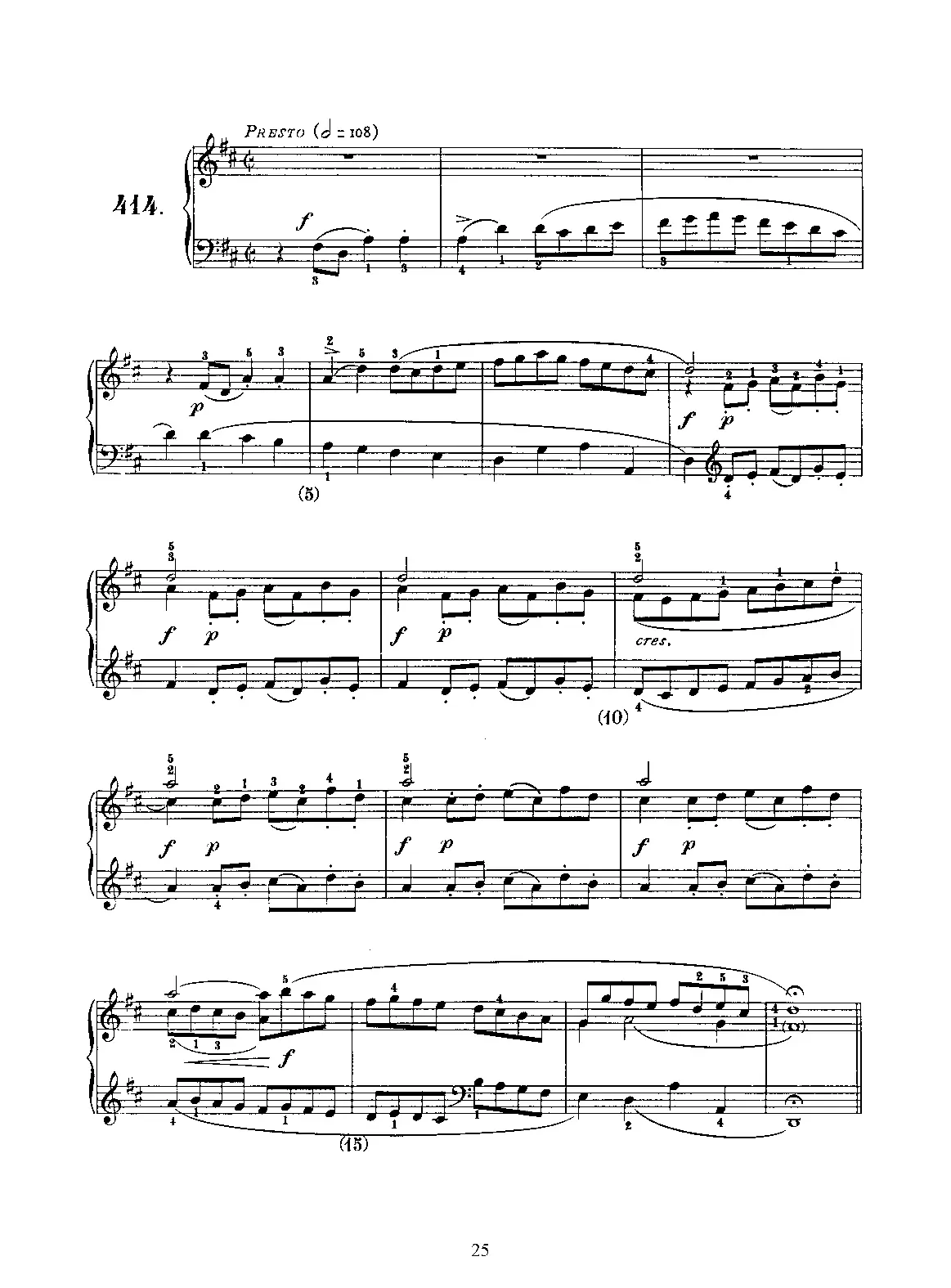 Keyboard Sonata in D major - Page 1